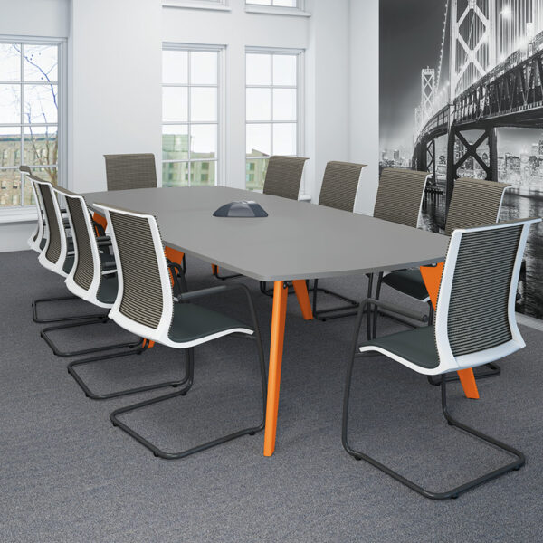 <H3>Reflex Wooden Leg Meeting Tables for Modern Meetings