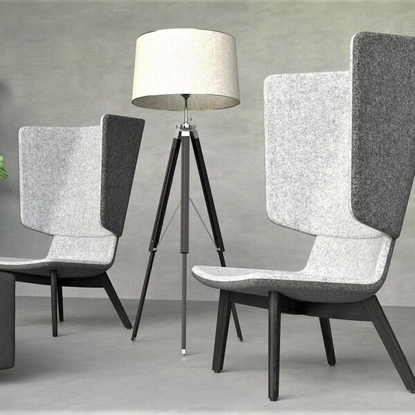 <h3>Twist High Back Lounge Chair