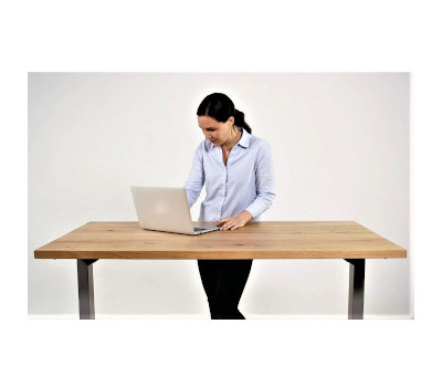 One-of-a-kind, Handcrafted Solid Wood Sit-Stand Desks