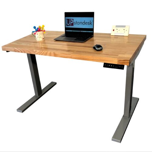 One-of-a-kind, Handcrafted Real Wood Sit-Stand Desks