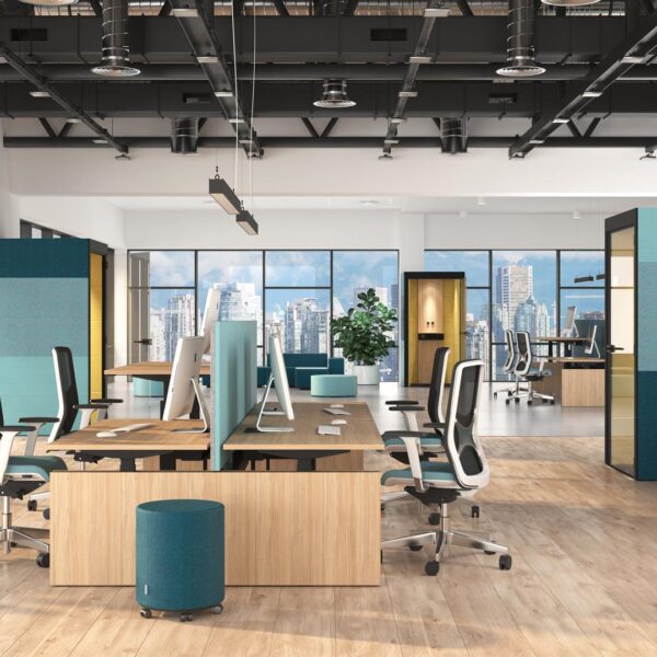 Office Room with furniture
