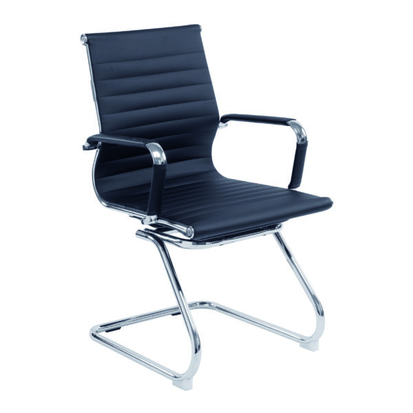 Aura Leather Visitor Chair