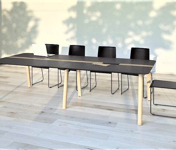 <H3>Delta Wood Meeting Tables