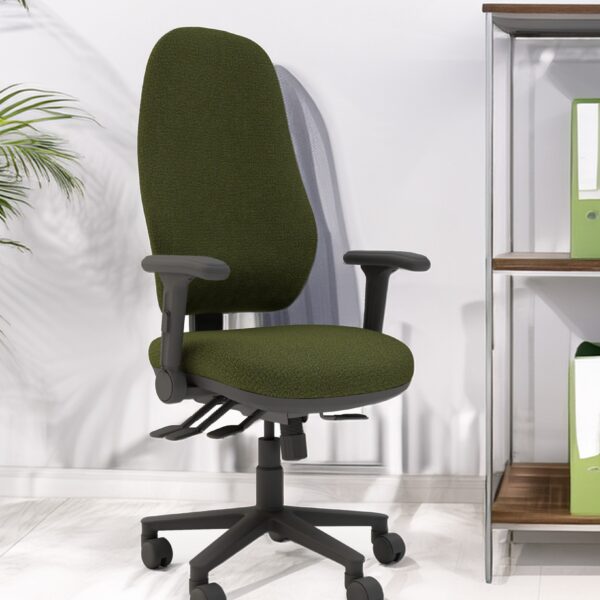 <h4>Athena High Back XL Elite Ergonomic Chair : Ultimate Comfort, DSE Approved.