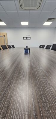 Boardroom Table with Pop Up Power