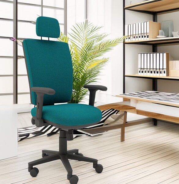 <H3>Athena Ergonomic Squared Back Chair – Supports Healthy Posture