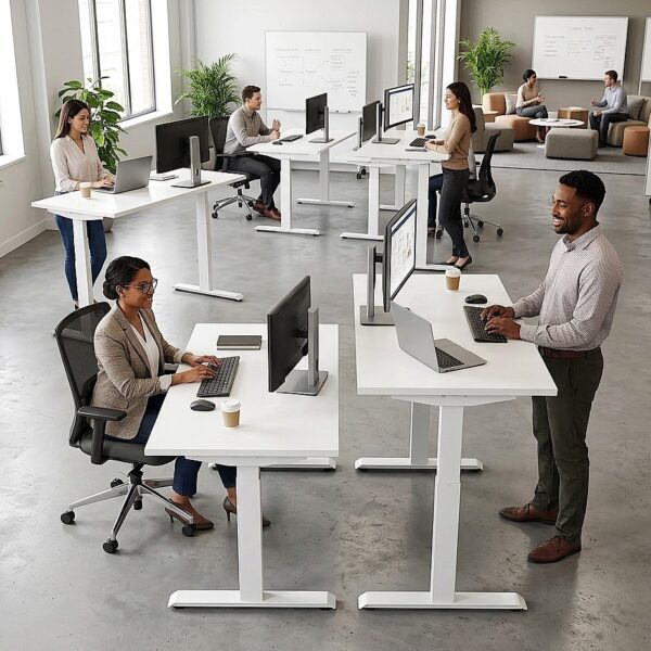 Premium Frame Electric Sit Stand Desk